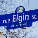 Was the street named for Lord Elgin or Lord Elgin named for the street? 