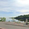 The view down the Ottawa River from our starting point at Quai-Claircée. 