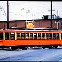 A streetcar used to run along Bank St and onto Sunnyside Ave.