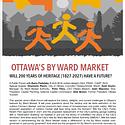 Poster for Barry Padolsky's 2024 'Urban Forum' in the ByWard Market.