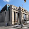 The former Union Station (and later the Government of Canada Conference Centre) will serve for the next few years as the Senate of Canada. 