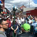 ByWard Market Walk 2016. Barry is in foreground (green hat, black jacket).