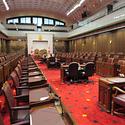 The interim chamber for the Senate of Canada.