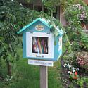 A Little Free Library in Guildwood Estates.