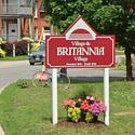 Entrance to Britannia Village at Britannia Rd. and Howe St.