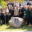 Attendees at the 2017 unveiling of the plaque commemorating Confederation Poet William Pittman Lett