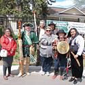 Presenters from the Jane's Walk Celebration of the Adawe Crossing, entitled Bridging communities:  A new foot/cycle crossing (2016.).